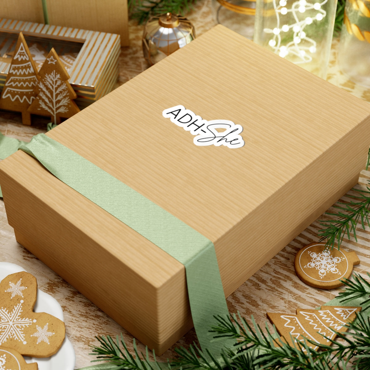ADH‑She Logo Sticker