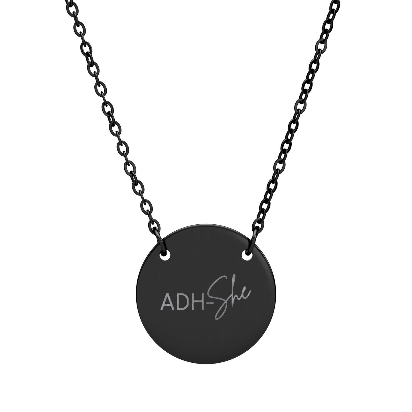 ADH-She Disc Necklace