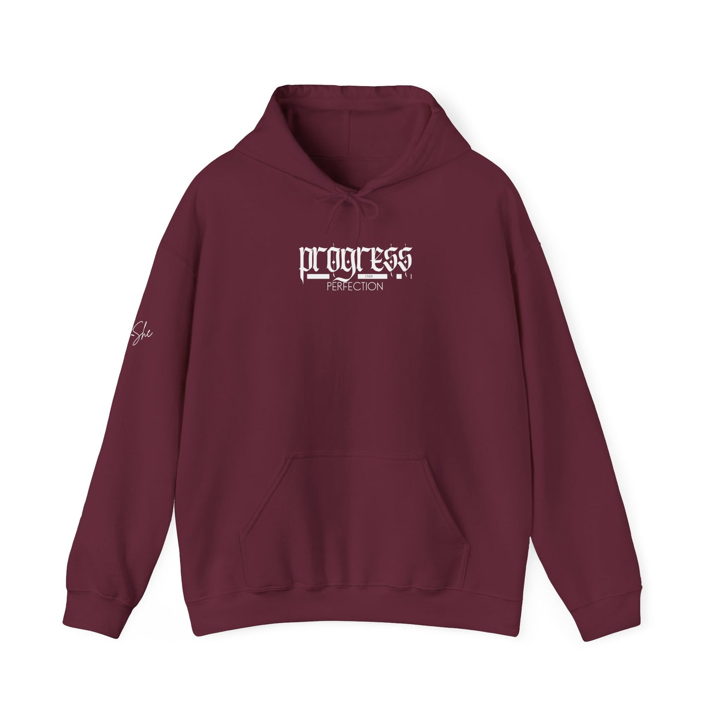 Progress Over Perfection Hoodie