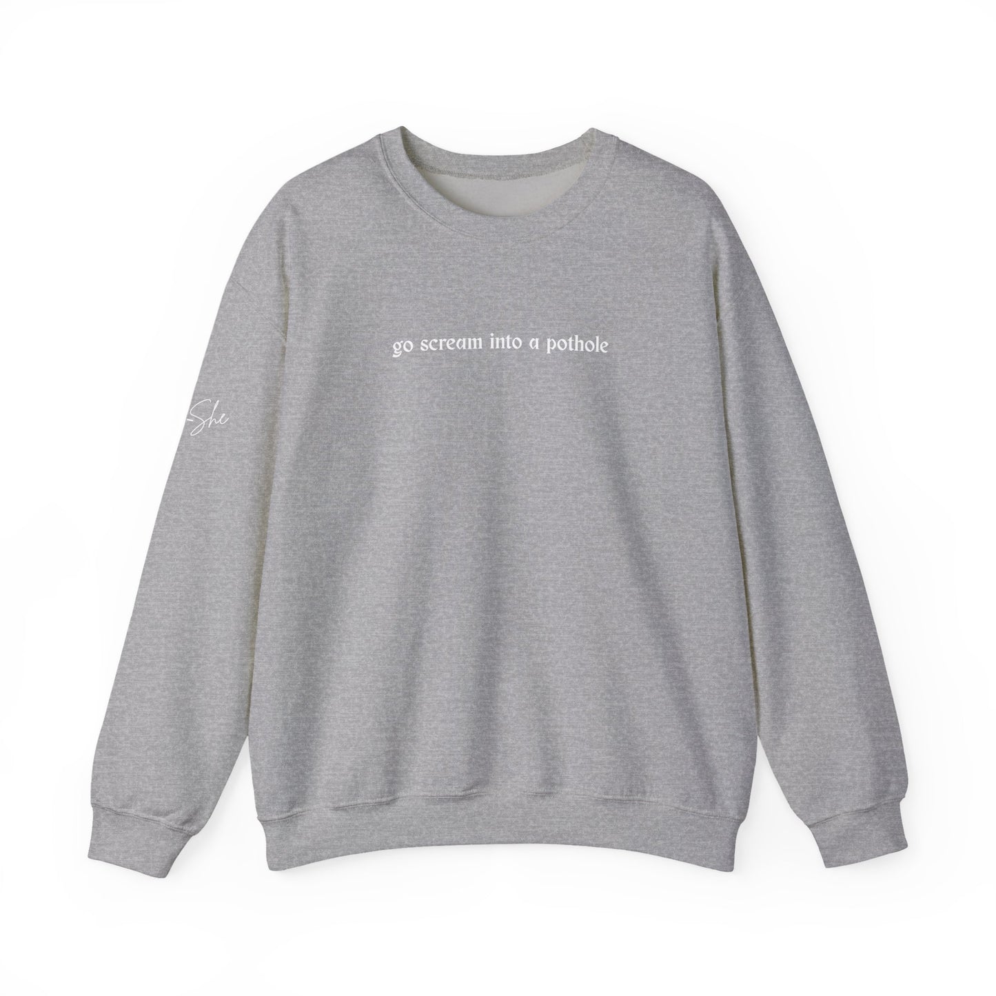 Pothole Crewneck