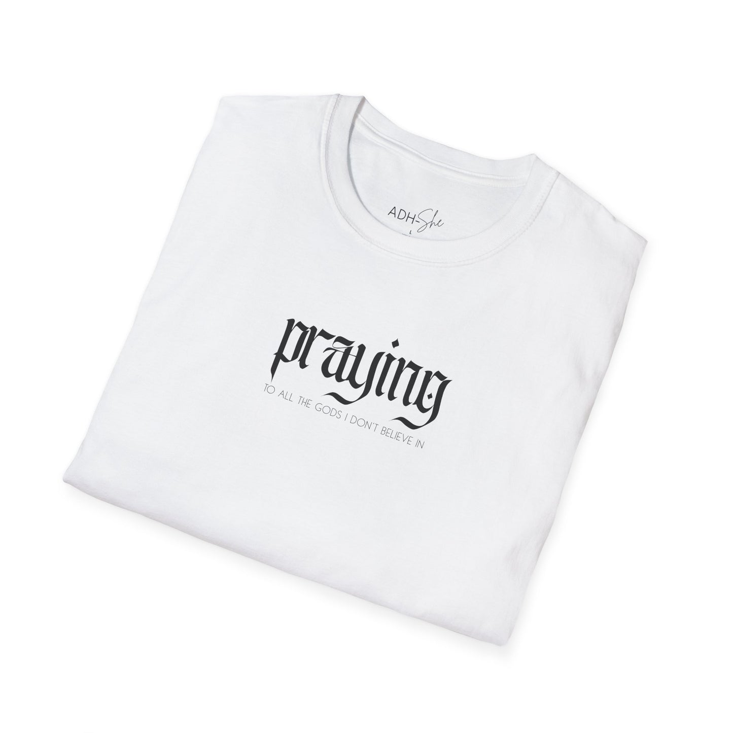 Praying (to all the gods I don't beleive in) Tee