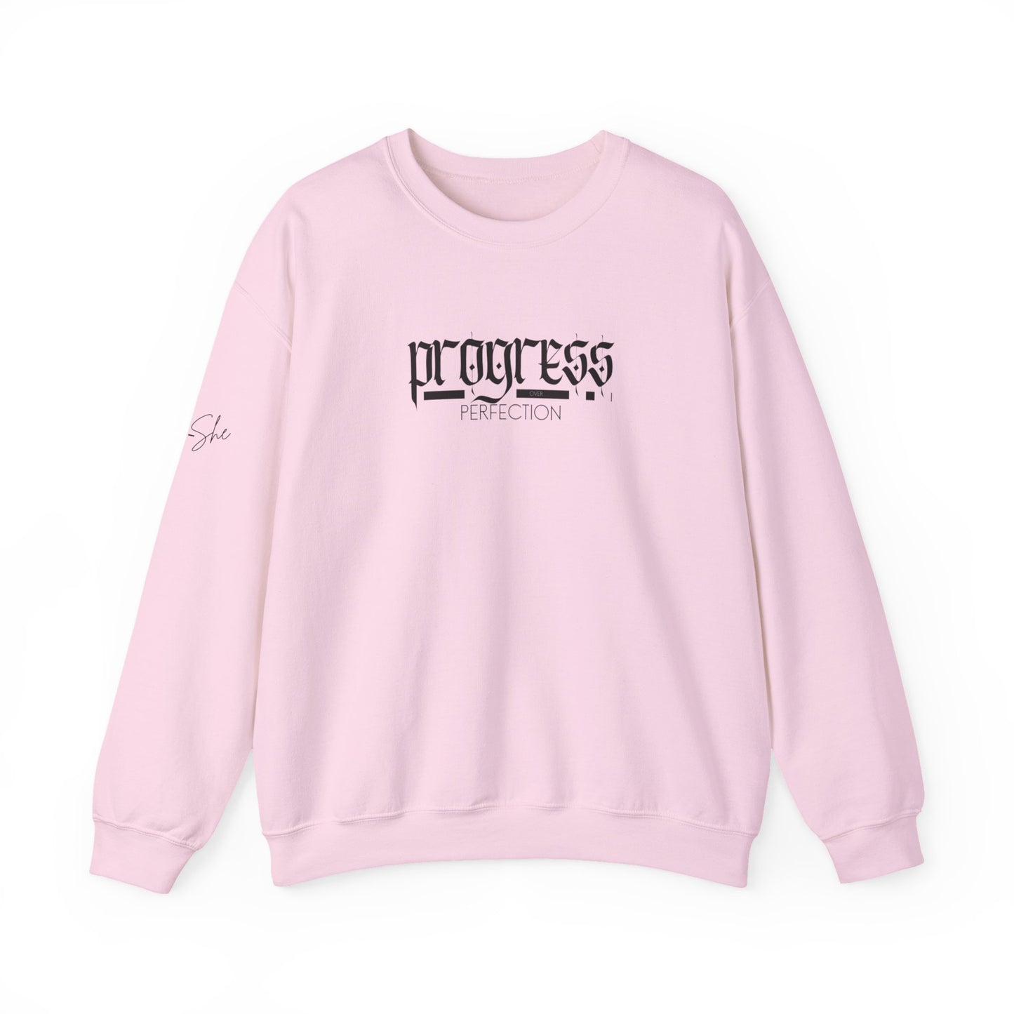 Progress Over Perfection Crewneck
