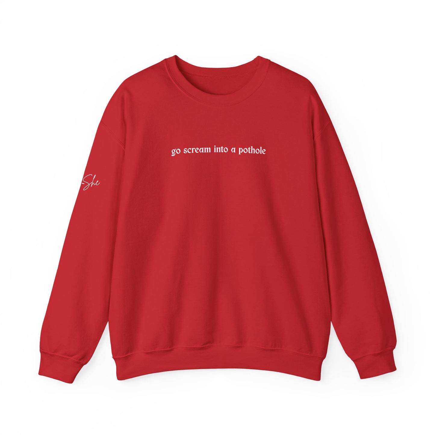 Pothole Crewneck