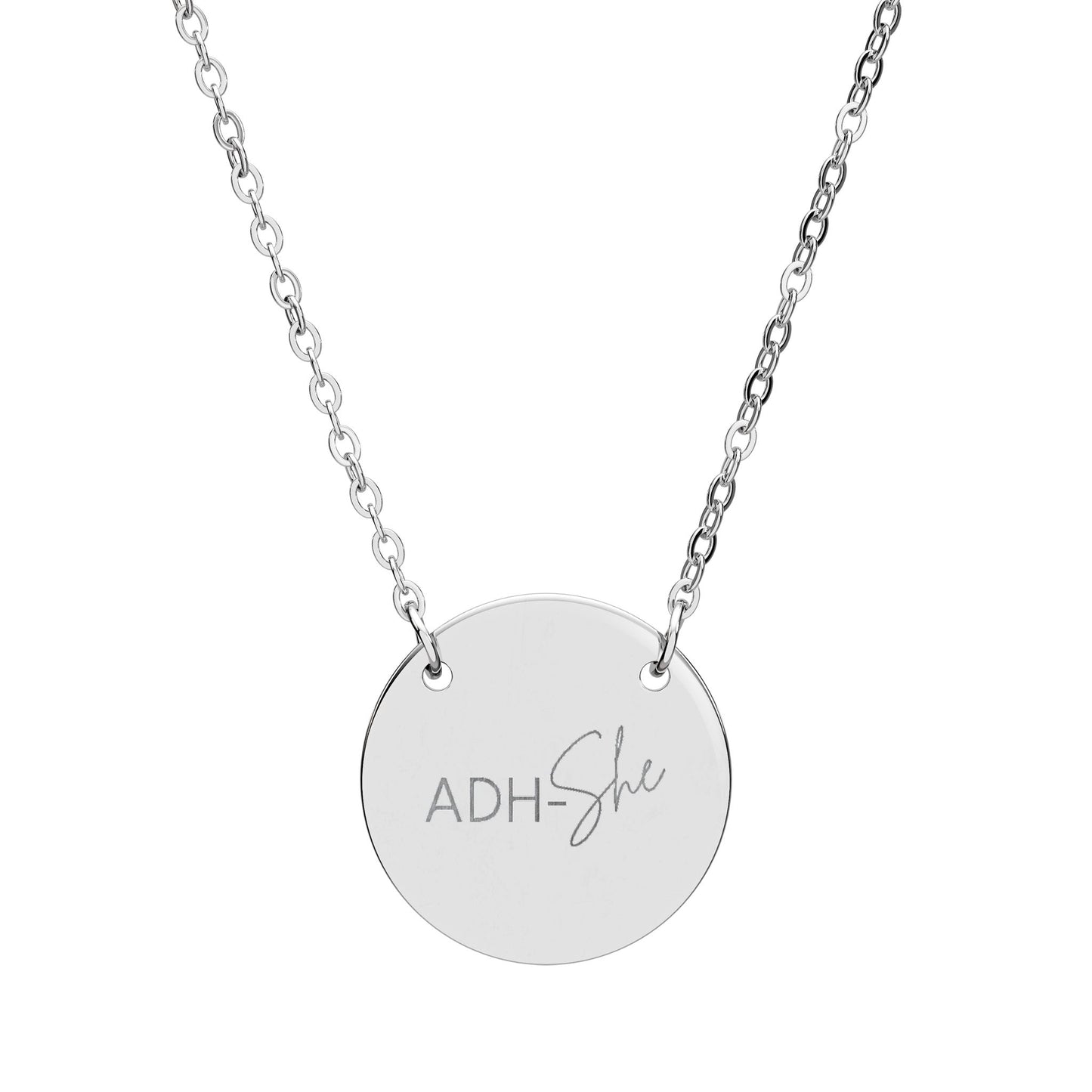 ADH-She Disc Necklace