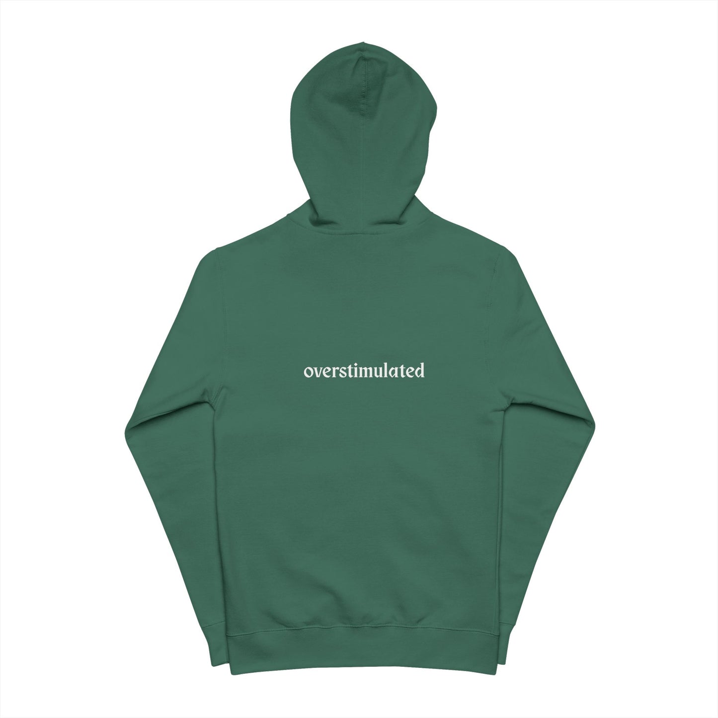 Overstimulated Zip Up Hoodie