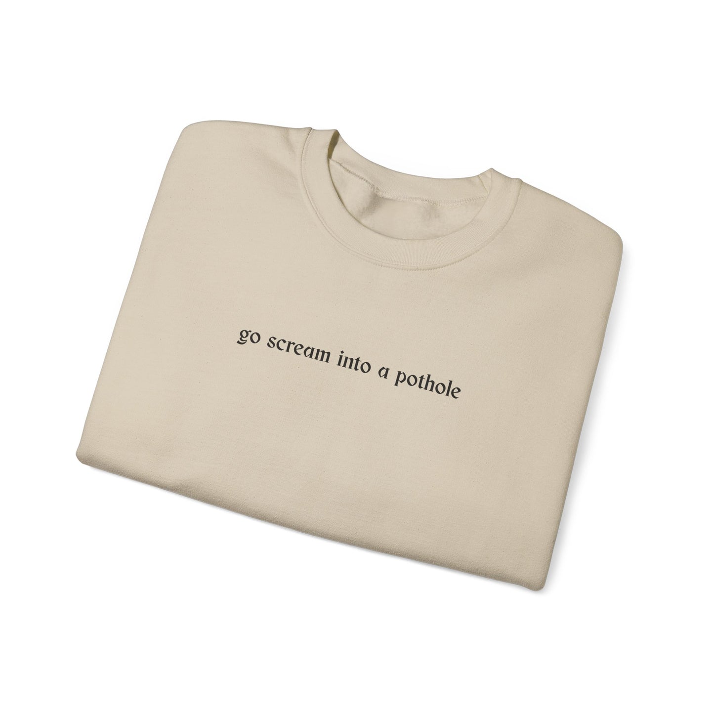 Pothole Crewneck