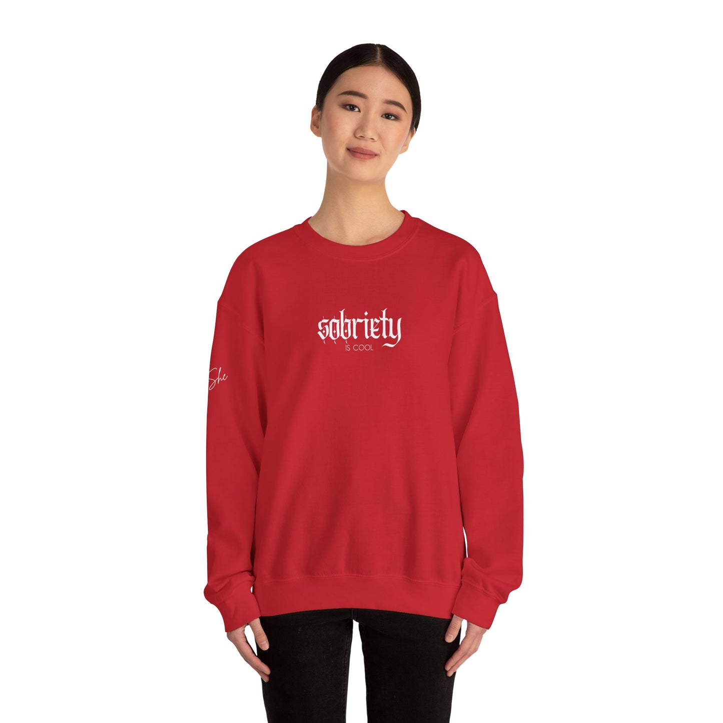 Sobriety Is Cool Crewneck