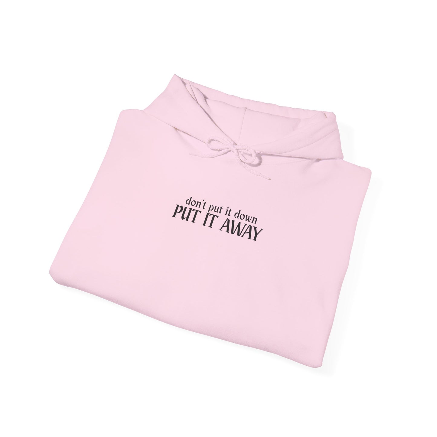 Don't Put It Down - Put It Away Hoodie