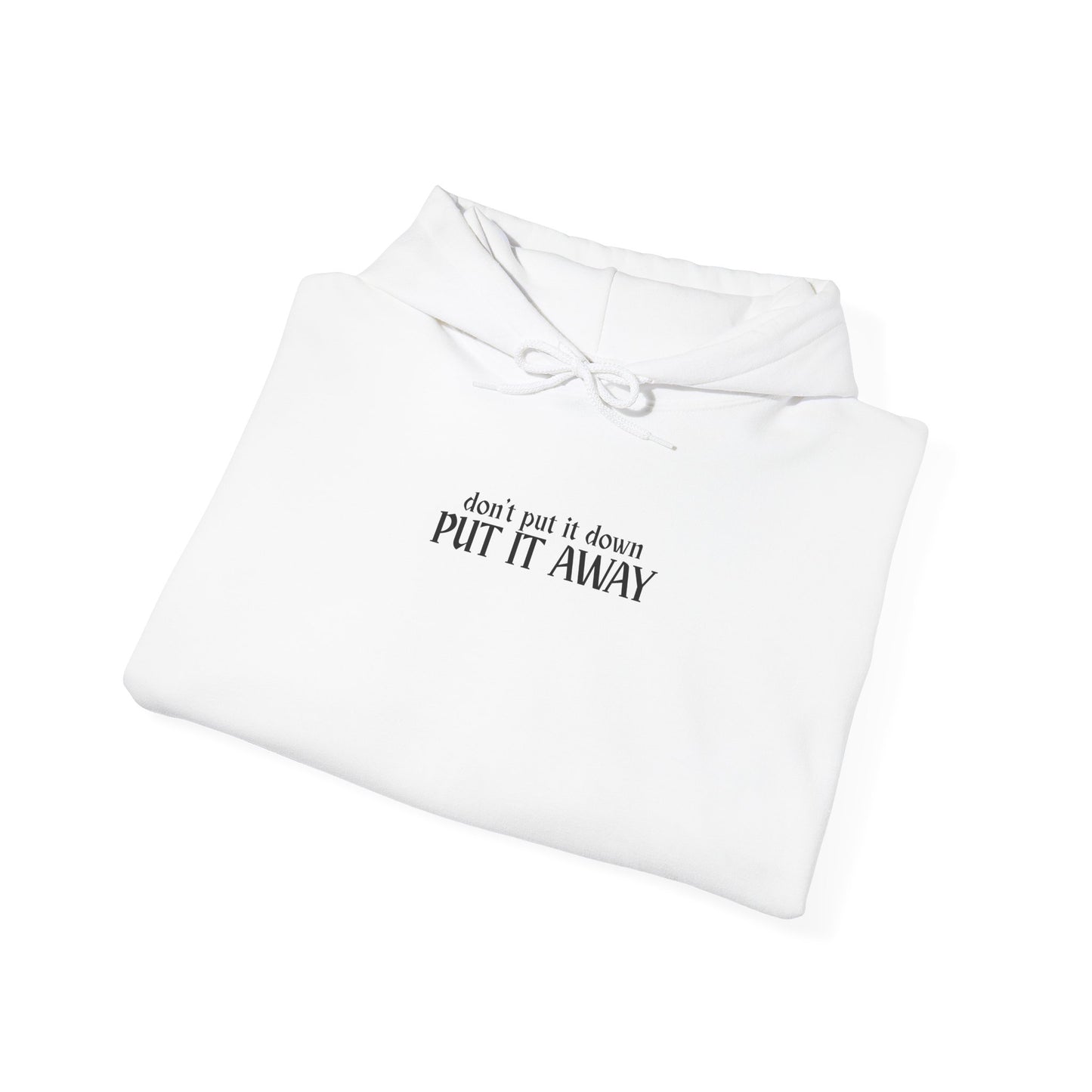 Don't Put It Down - Put It Away Hoodie
