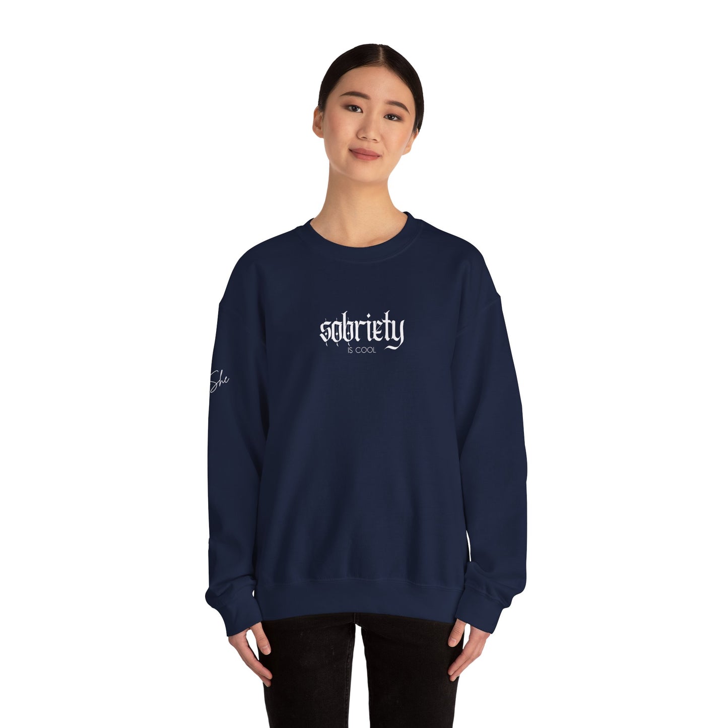Sobriety Is Cool Crewneck