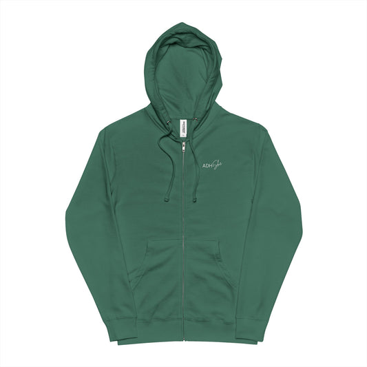 Overstimulated Zip Up Hoodie