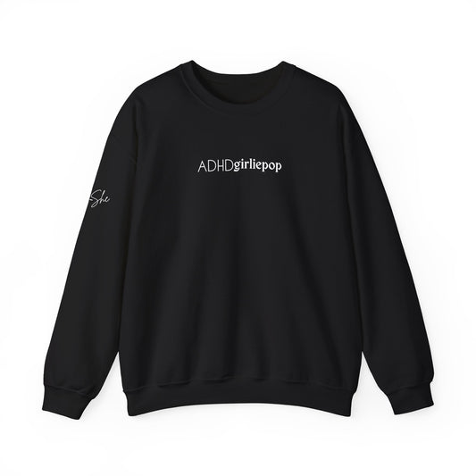 ADHDgirliepop Crewneck