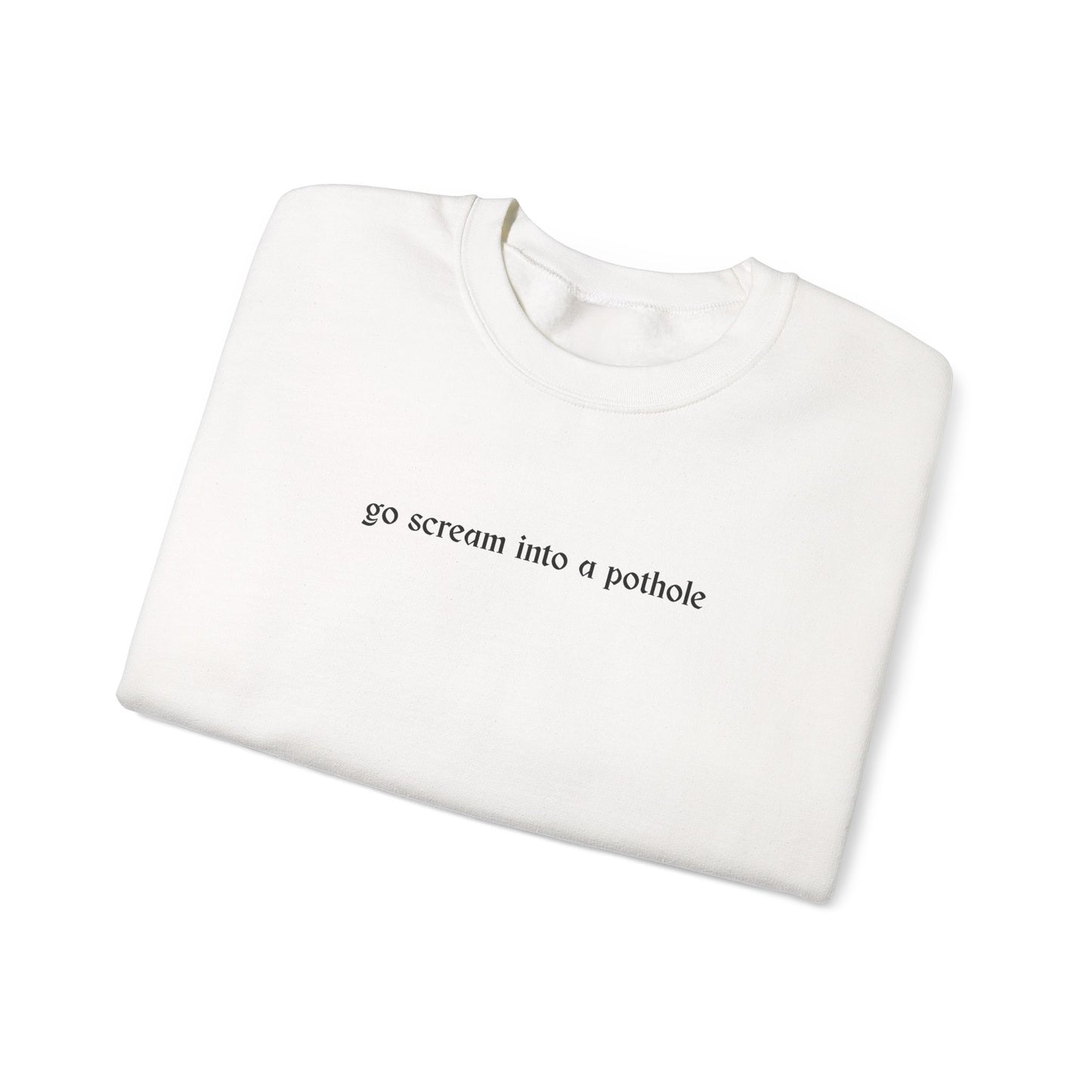 Pothole Crewneck