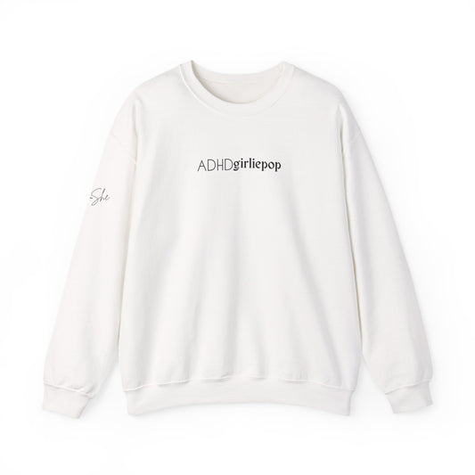 ADHDgirliepop Crewneck