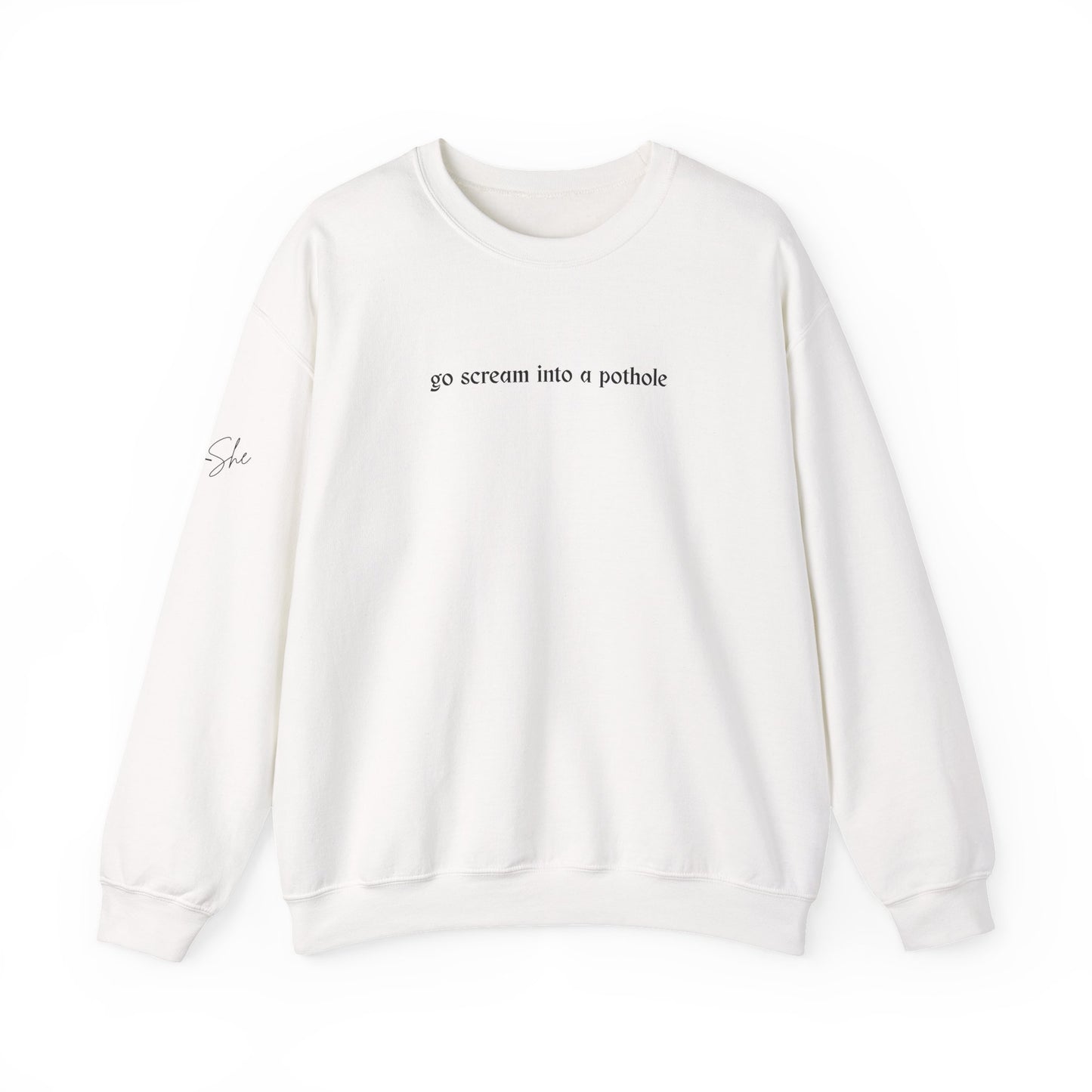 Pothole Crewneck