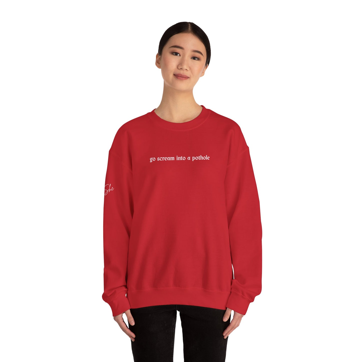 Pothole Crewneck