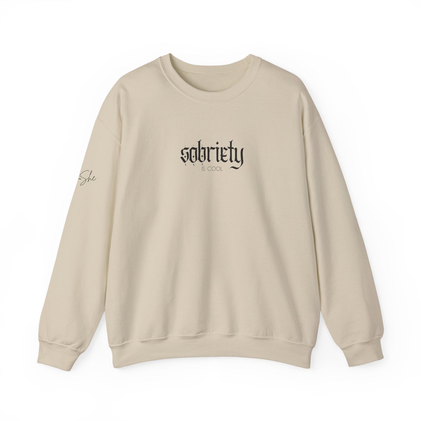 Sobriety Is Cool Crewneck