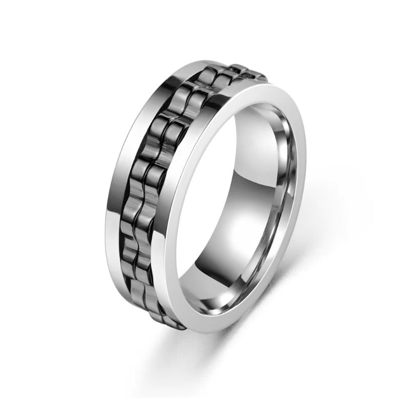 Fidget Spinner Ring (masculine)